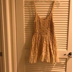 Free People Floral Mini Dress Size 6
